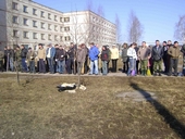 В Мирном прошел массовый субботник