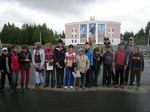 День физкультурника в Мирном был ознаменован соревнованиями по велосипедному спорту.